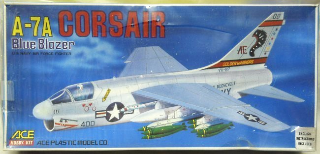 Ace 1/72 A-7A Corsair II, 1200 plastic model kit